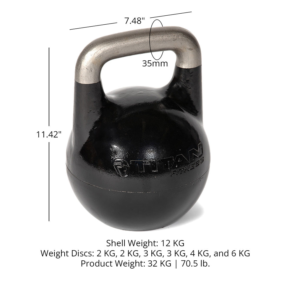 12 KG - 32 KG Adjustable Competition Style Kettlebell