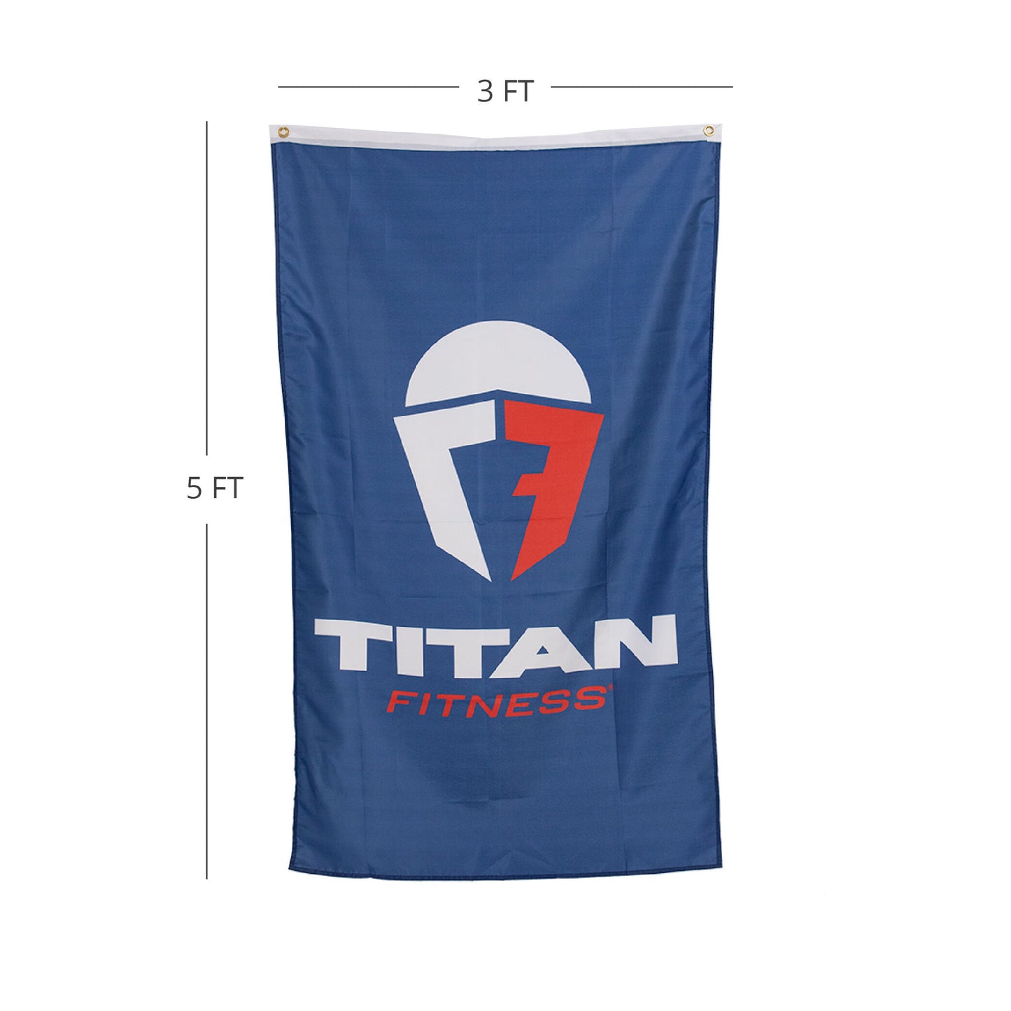 SCRATCH AND DENT -Vertical Gym Flag - FINAL SALE - view 5