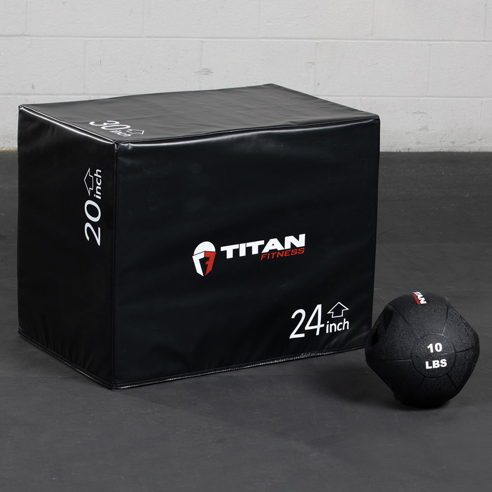 10 LB Dual Grip Medicine Ball - view 3