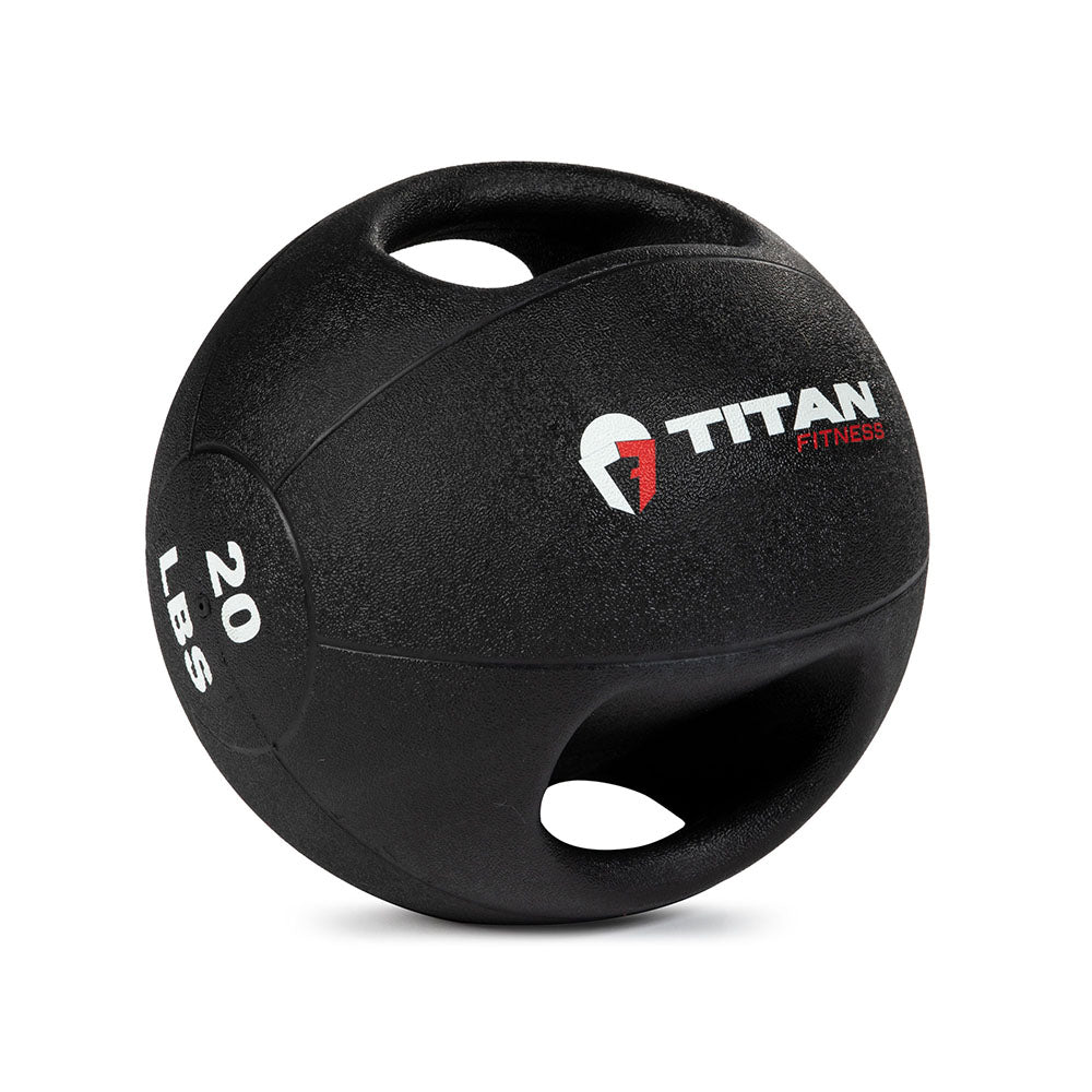 20 LB Dual Grip Medicine Ball - view 1