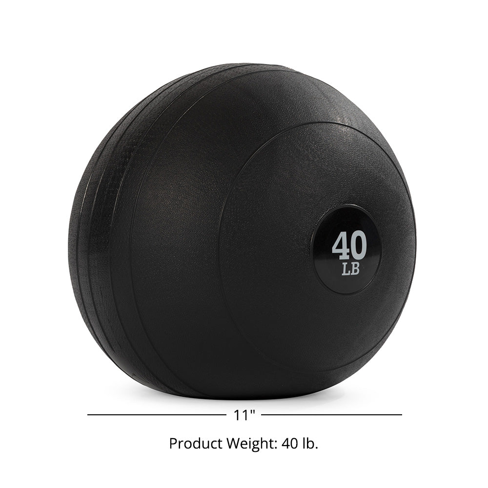 40 LB Rubber Slam Ball - view 4