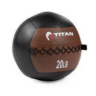 20 LB Soft Leather Medicine Wall Ball