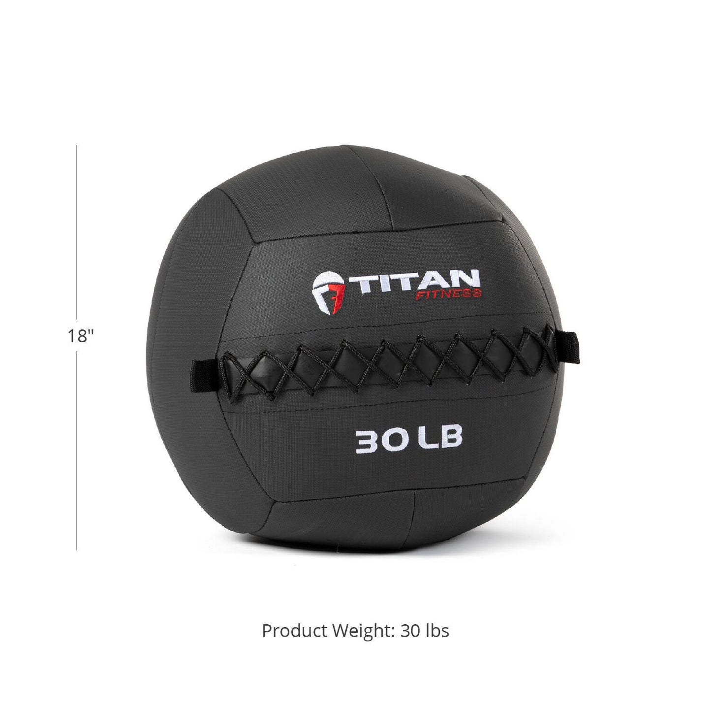 SCRATCH AND DENT - 30 LB Composite Wall Ball - FINAL SALE - view 2