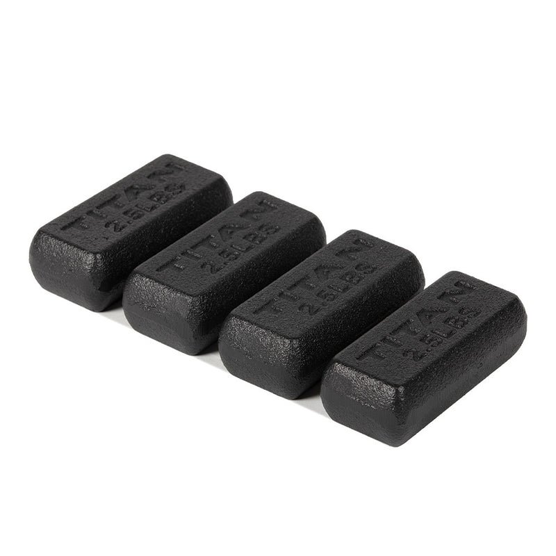 Set of Four 2.5 LB Weights for Elite Series Weighted Vests