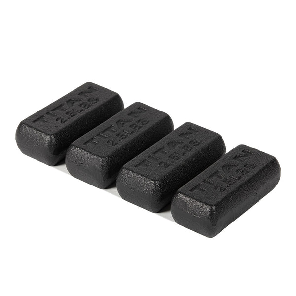 Set of Four 2.5 LB Weights for Weighted Vest