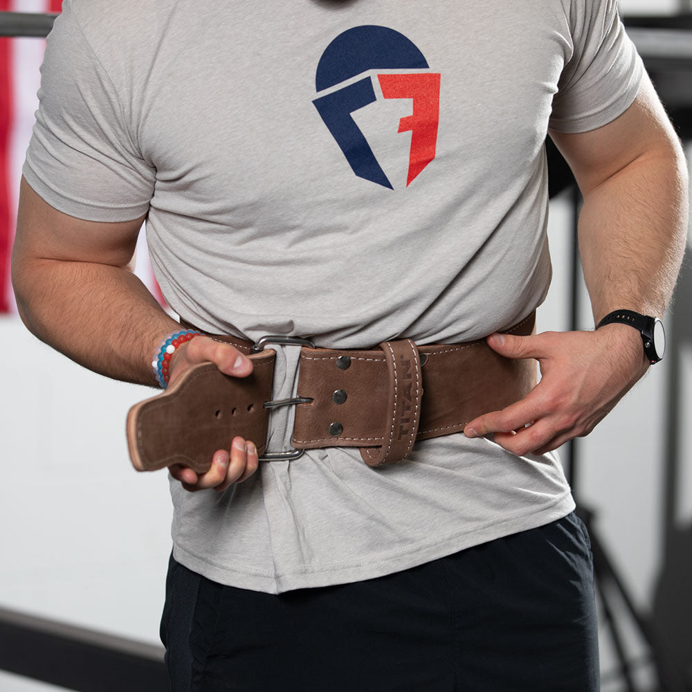 SCRATCH AND DENT - MAXXUM XL Weightlifting Belt - Thumbnail 3