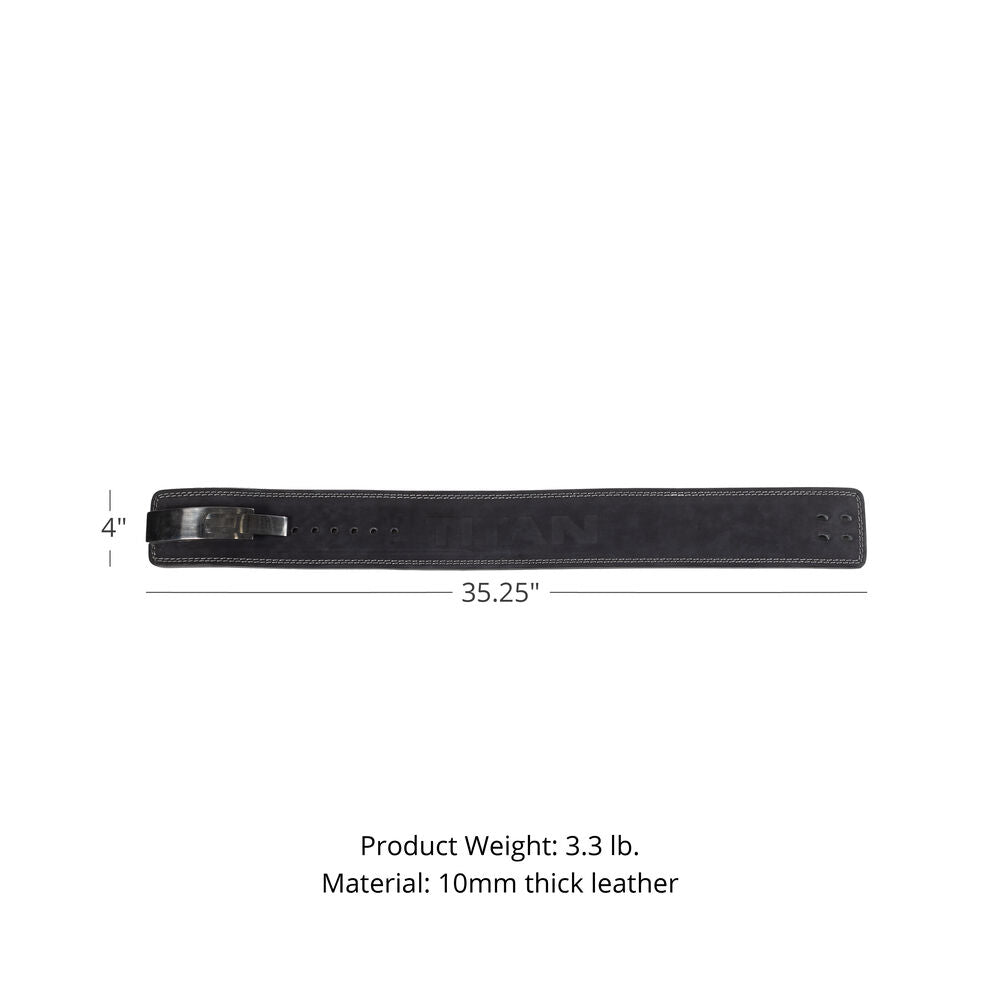 Powerlifting Lever Belt - Belt Length: Small (21"-28") | Small (21"-28")
