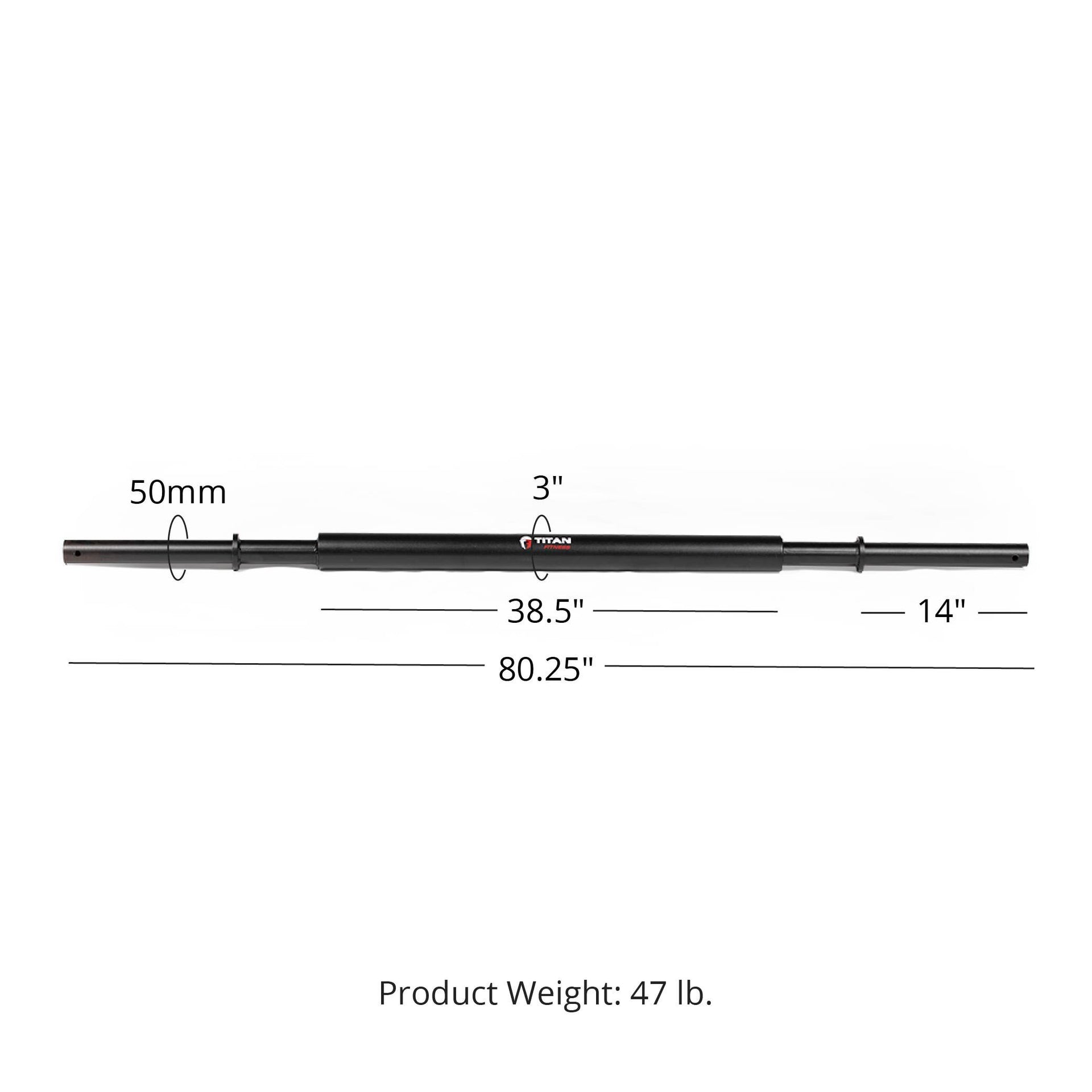 Round Grip String Bar – Titan Fitness