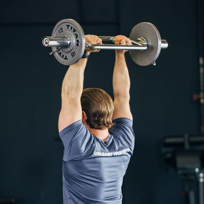 34" Olympic Triceps Bar - view 4