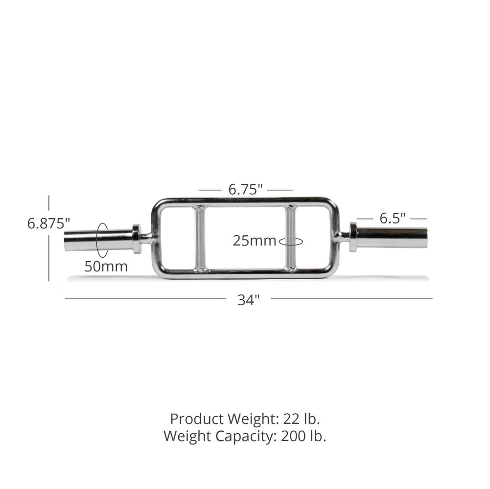 34" Olympic Triceps Bar - view 10