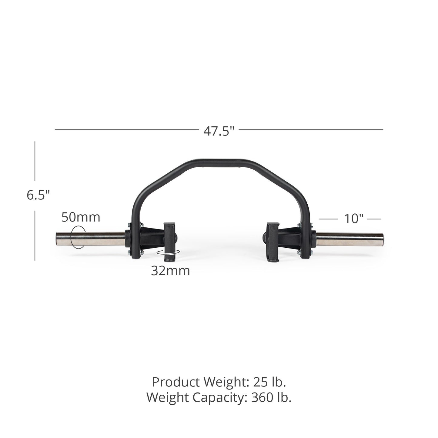 Pivoting Tricep Bar - view 10