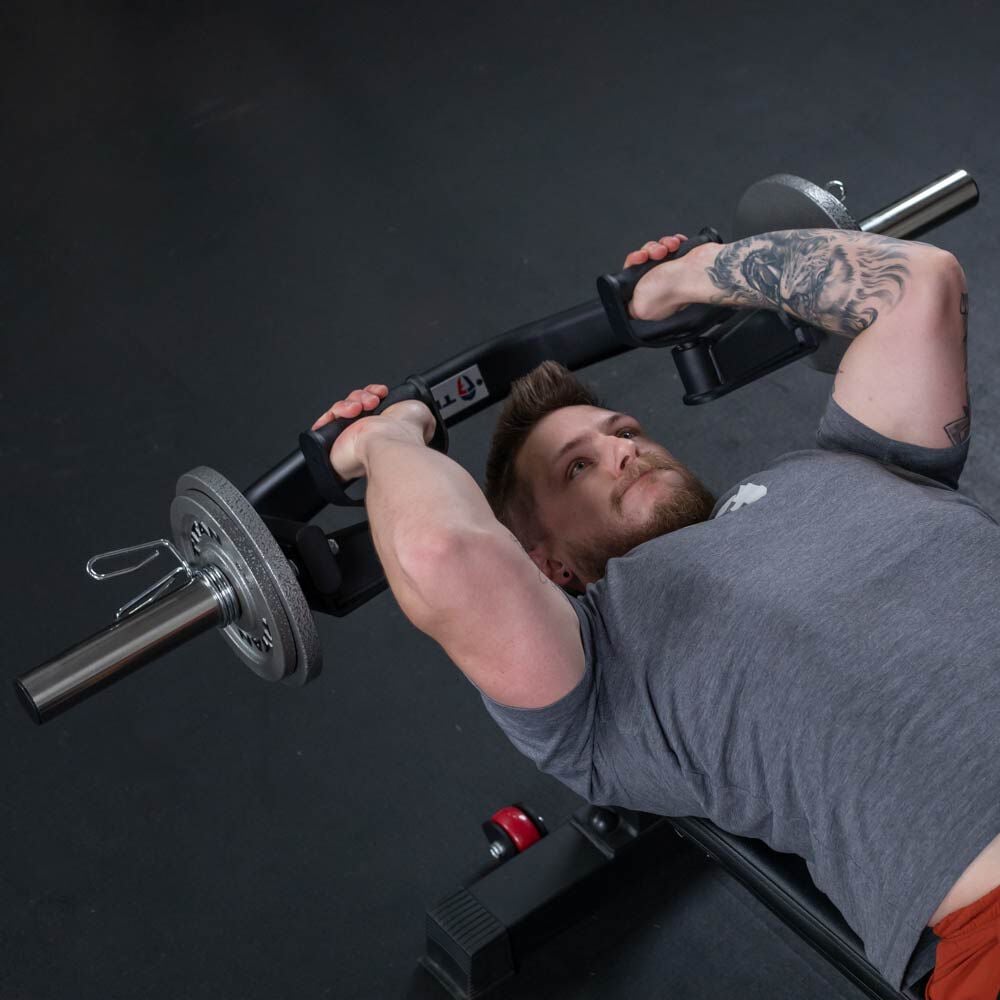 Scratch and Dent, Pivoting Tricep Bar | Titan Fitness