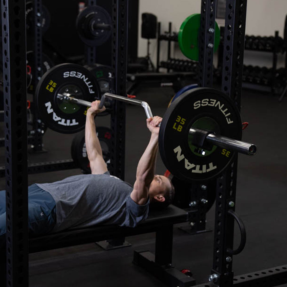 Cambered Bench Press Bar - Thumbnail 3