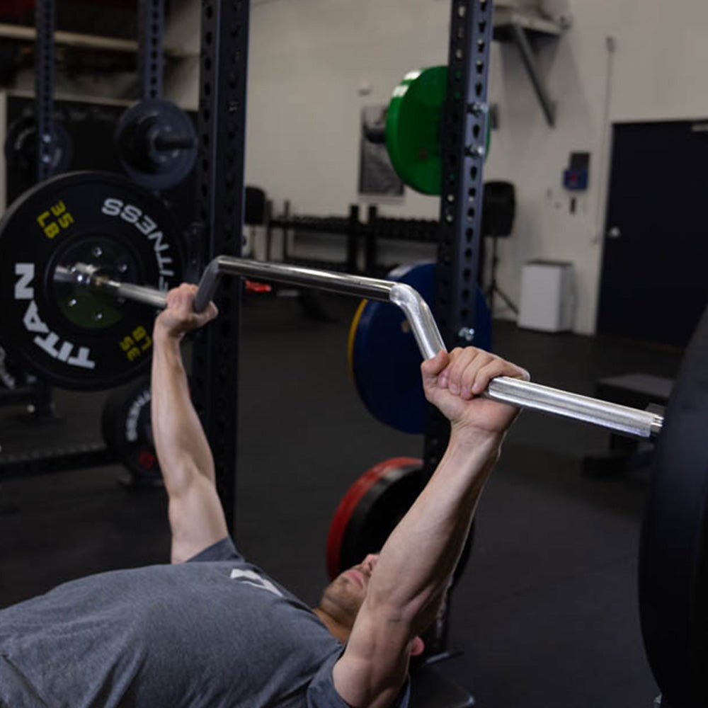 Cambered Bench Press Bar - Thumbnail 4