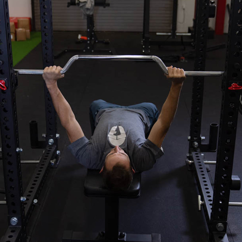 Bench outlets press bar