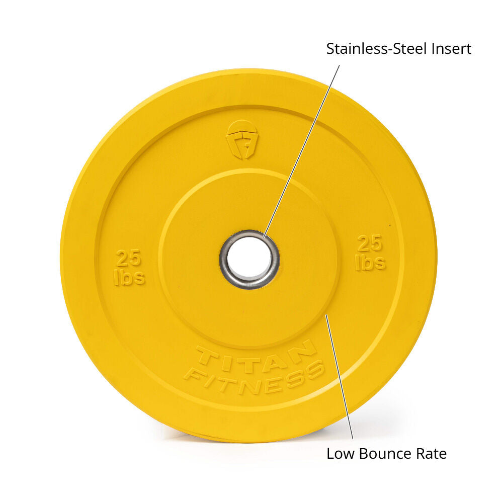 Scratch and Dent - Olympic Rubber Bumper Plates - view 3