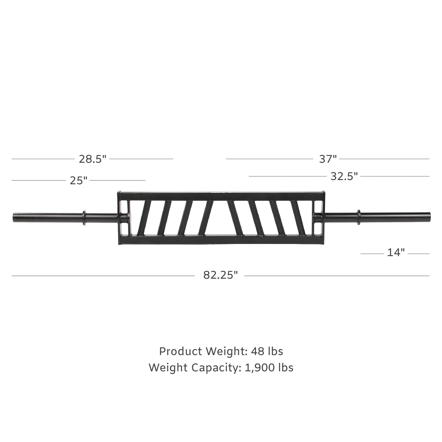 Scratch and Dent - Angled Multigrip Barbell - FINAL SALE - view 2