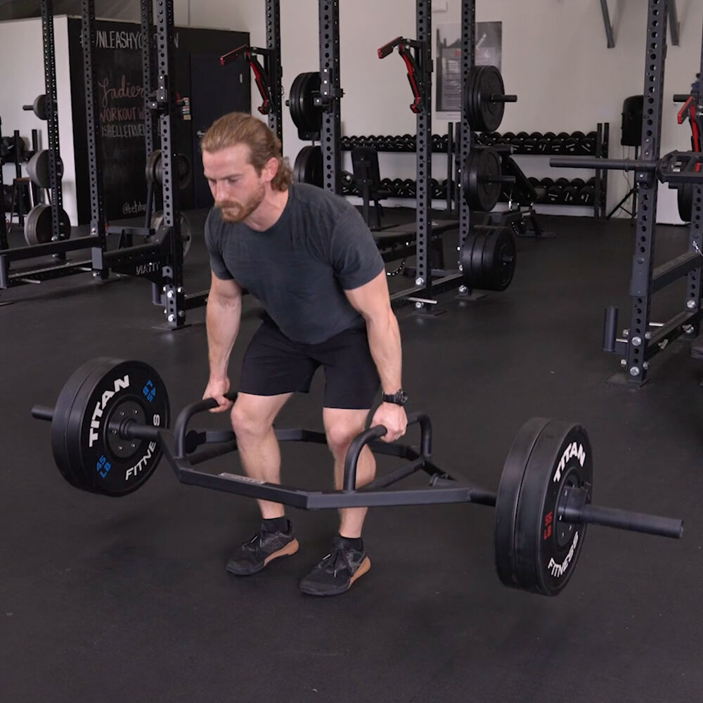 Rackable Hex Trap Bar Titan Fitness - Main Image