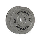5 LB Cast Iron Olympic Plates - Pair