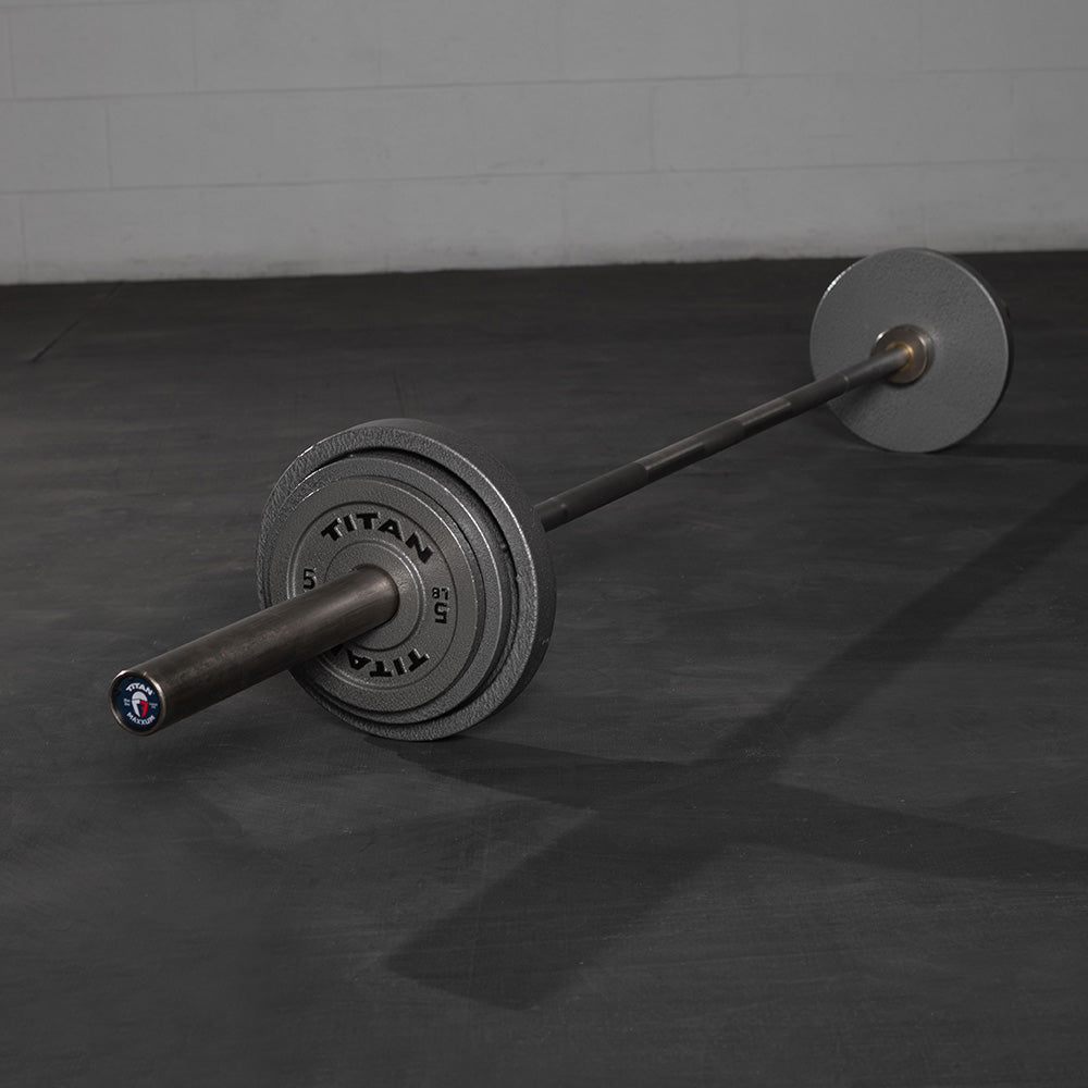 5 LB Cast Iron Olympic Plates - Pair