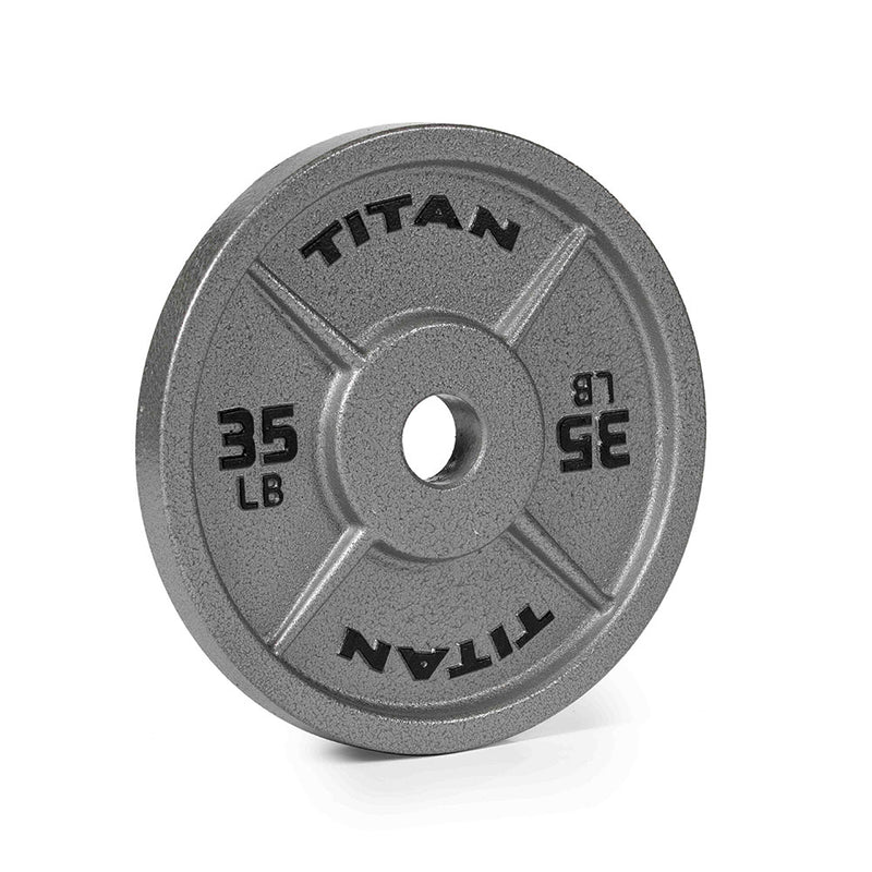 35 LB Cast Iron Olympic Plate - Single