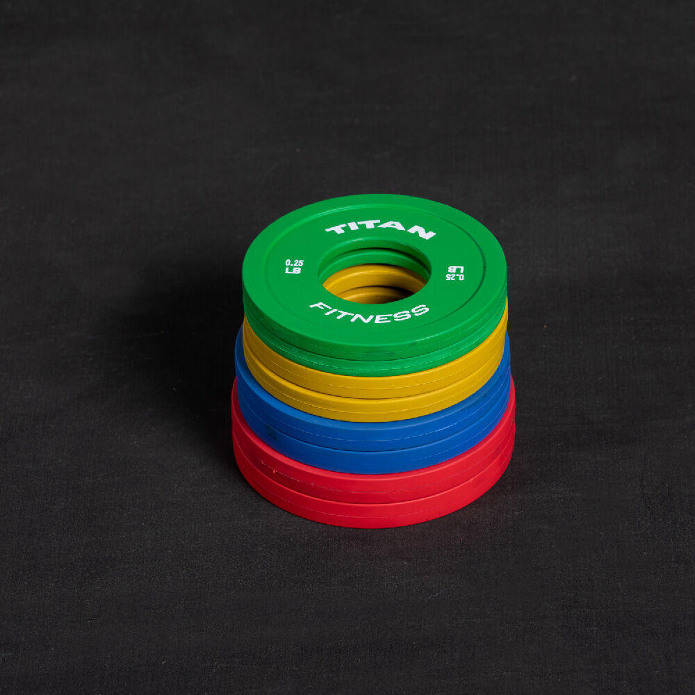 5 LB Set Color Fractional Plates – Titan Fitness