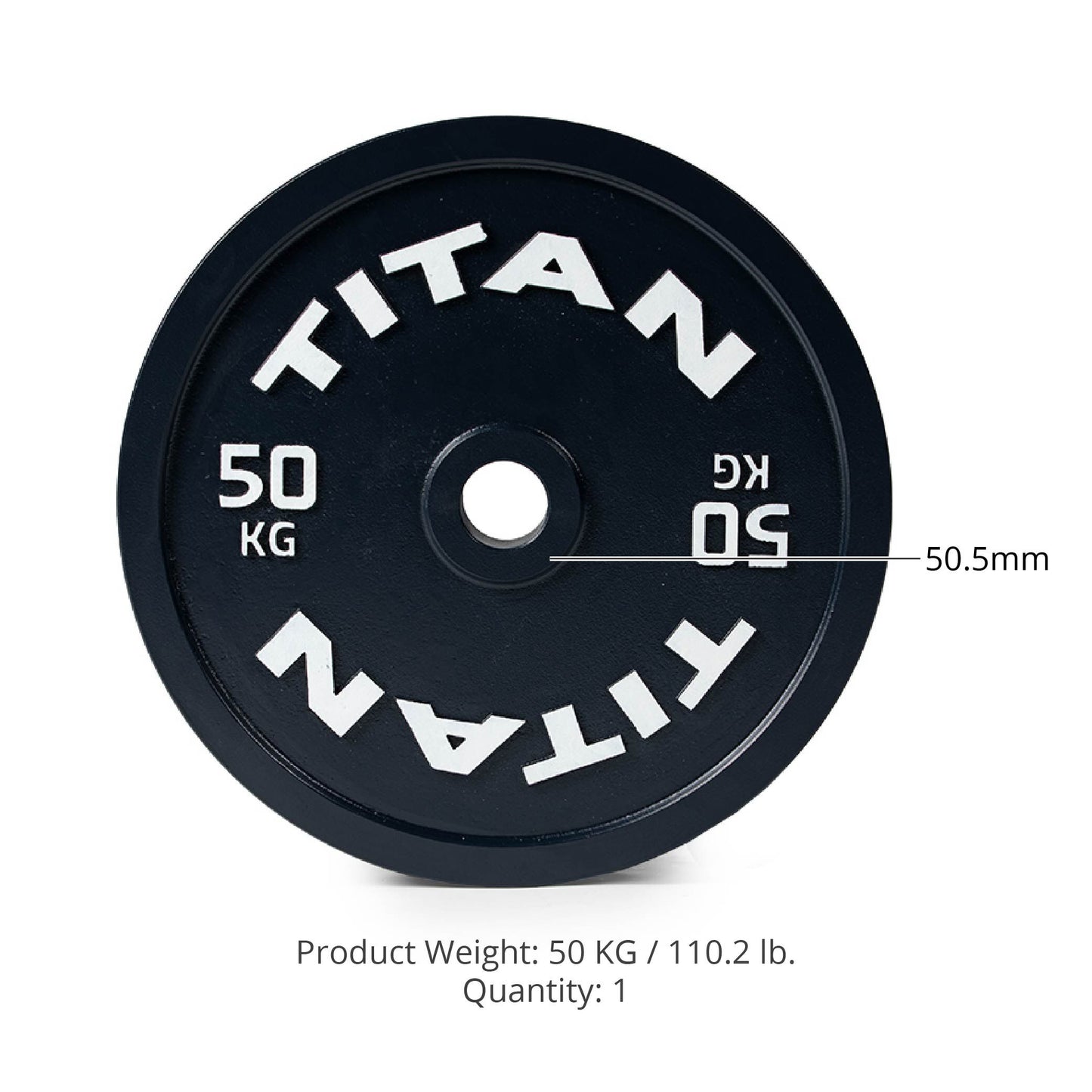 50 KG Single Calibrated Steel Plate - view 2