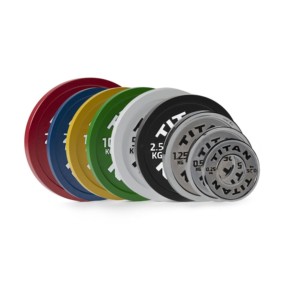 Disque de poids olympique en acier calibre de 20 kg Disque de poids olympique en acier calibre de 20 kg