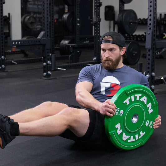 25 LB Pair EZ-Grip Color Bumper Plates view 2