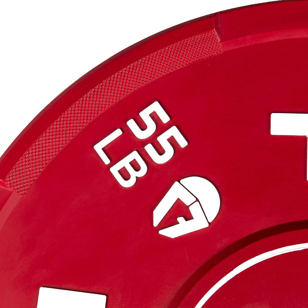 55 LB Single EZ-Grip Color Bumper Plate - view 4