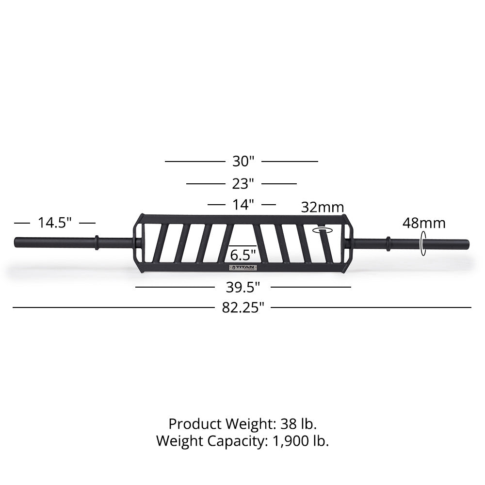 Angled Multi-Grip Barbell - view 10
