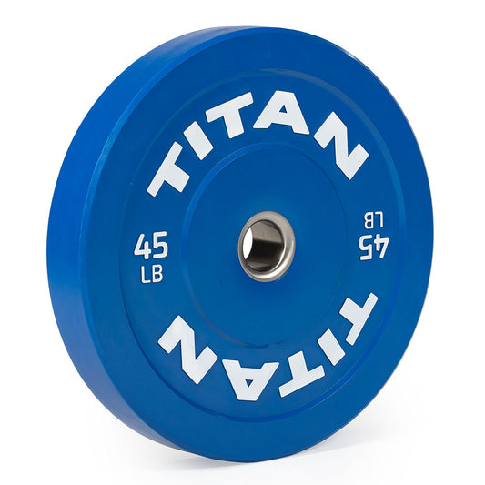 45 LB Single Economy Color Bumper Plate view 1
