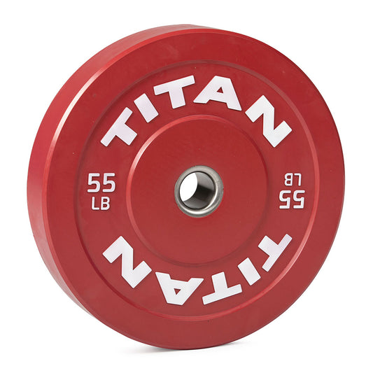 55 LB Single Economy Color Bumper Plate view 1