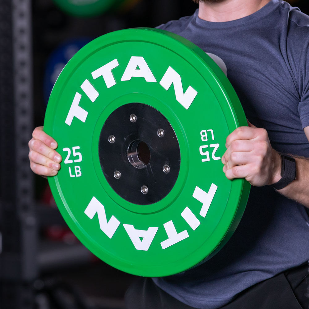 Titan fitness bumper sale