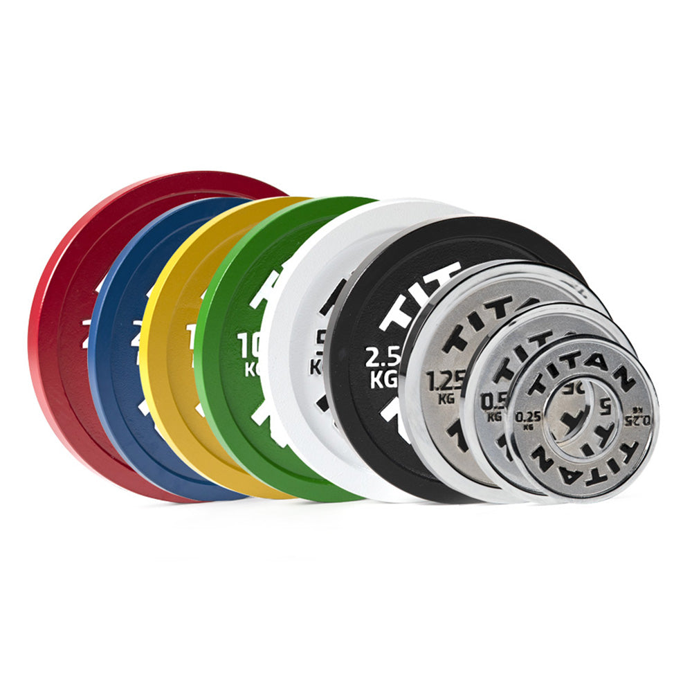 159 KG Set Calibrated Steel Plates - view 1