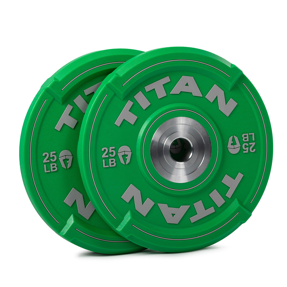 25 LB Pair EZ-Grip Elite Urethane Color Plates