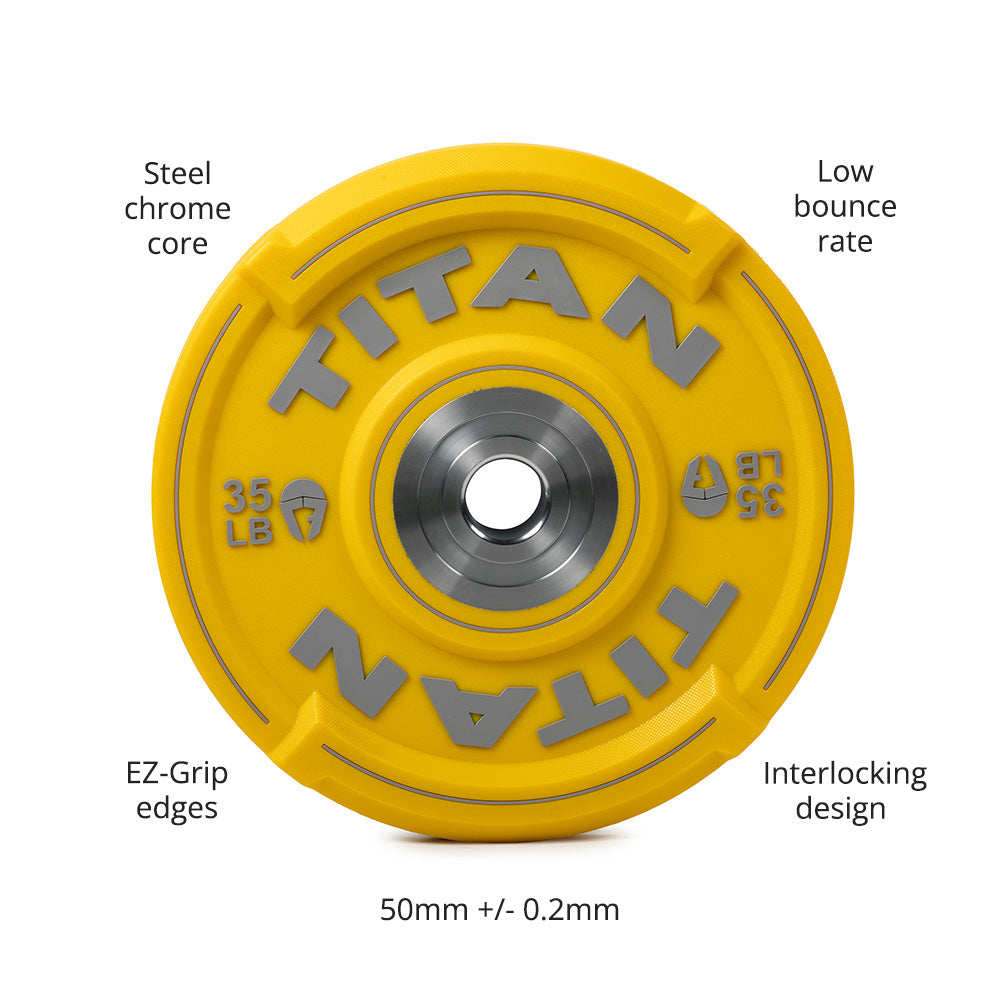 35 LB Single EZ-Grip Elite Urethane Color Plate - view 9