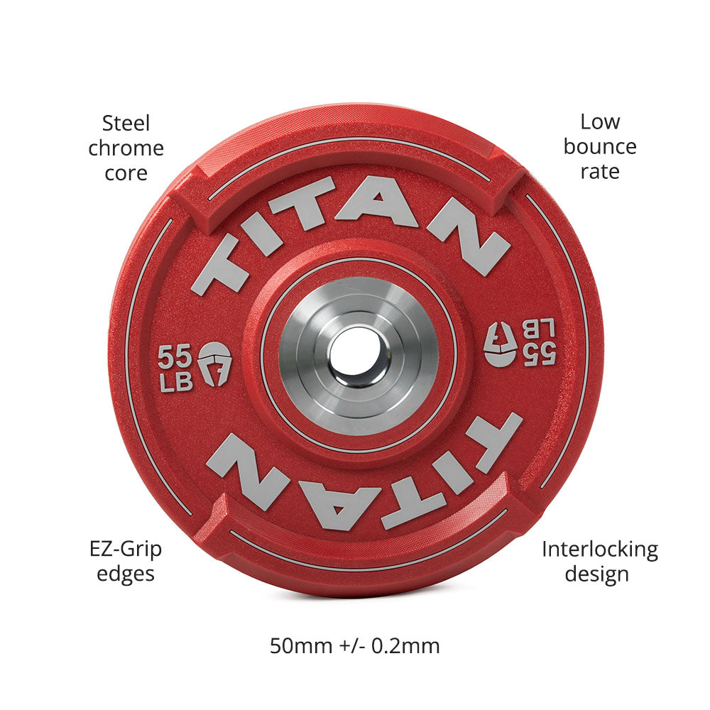 55 LB Single EZ-Grip Elite Urethane Color Plate - view 9