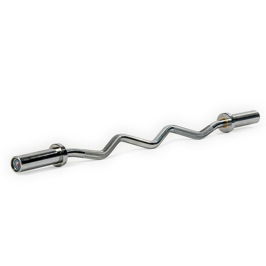 Performance Series Olympic EZ Curl Barbell view 1