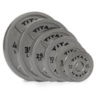 245 LB Set Cast Iron Olympic Plates