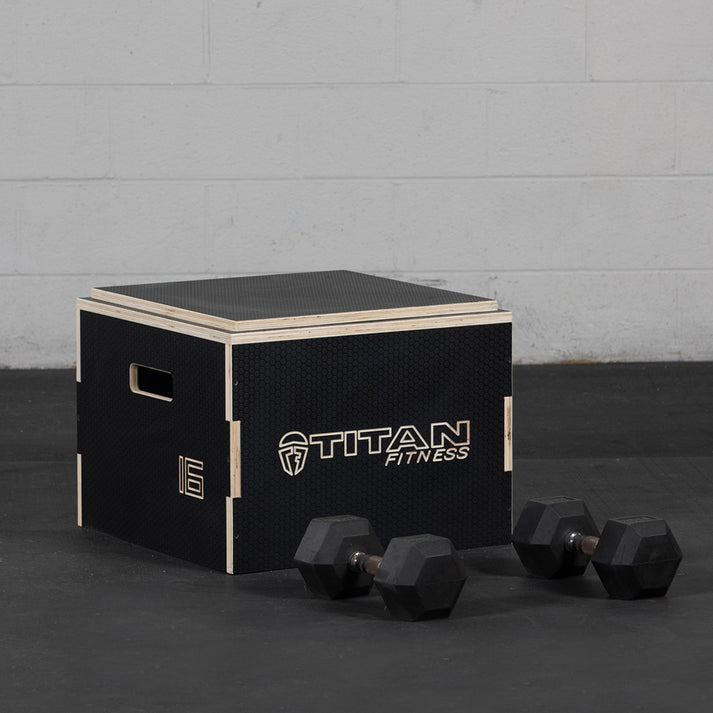 Stackable Wooden Plyometric Boxes – Titan Fitness