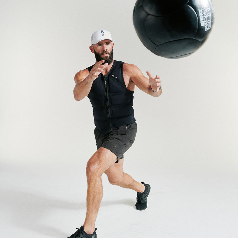 Aion Men's Workout Vest | Black