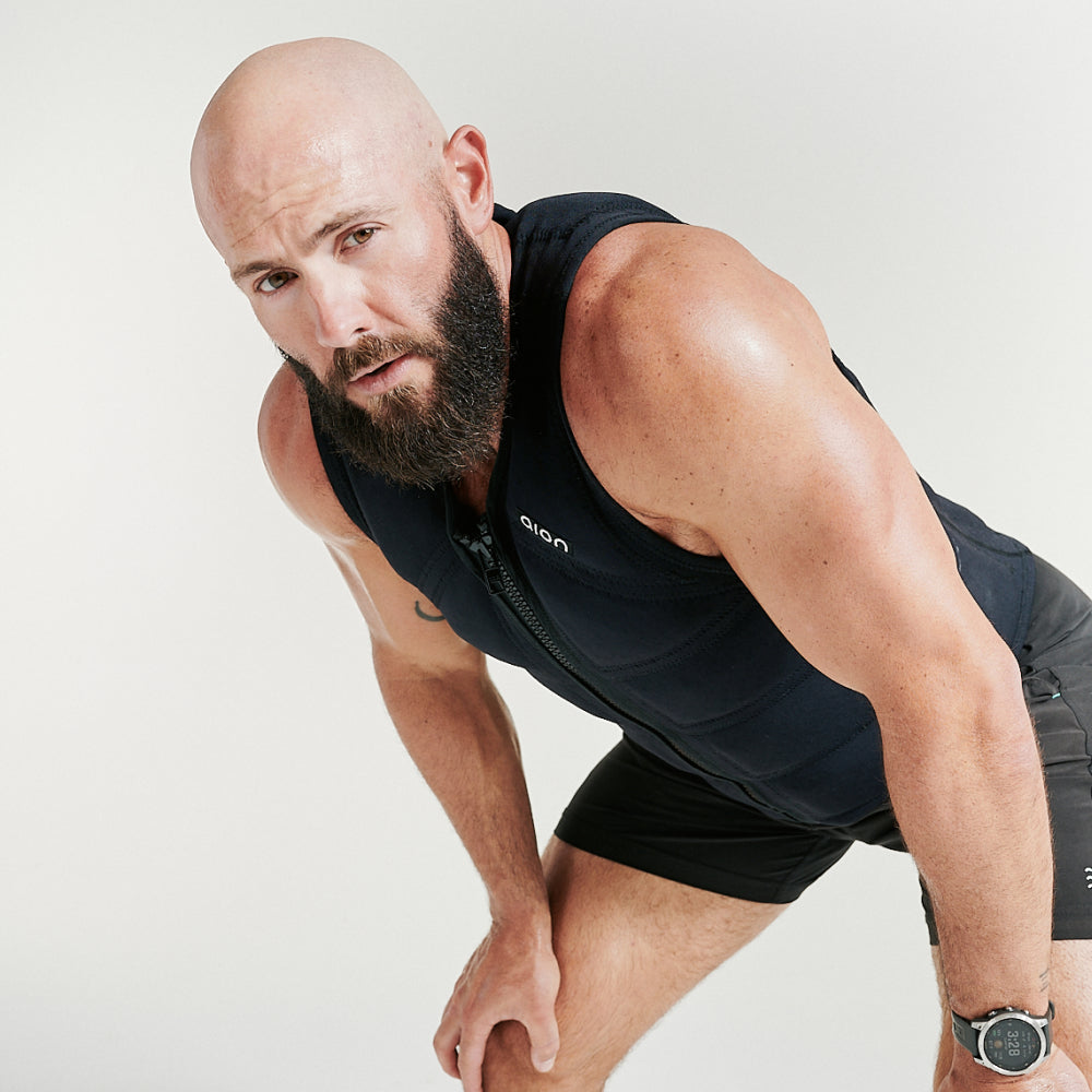Aion Men's Workout Vest | Black