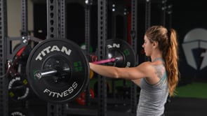 TITAN Series Women’s Olympic Barbell - Color: Pink | Pink