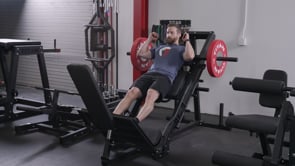 Leg Press Hack Squat Machine