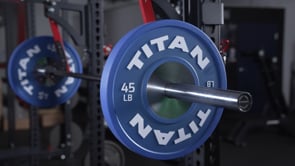 45 LB Single Elite Color Competition Bumper Plate Titan Fitness