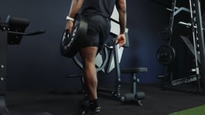 Plate-Loaded Seated Row Machine