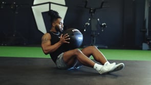 18 LB Composite Wall Ball | Titan Fitness