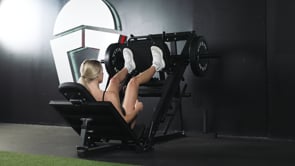 Leg Press Hack Squat Machine