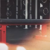 Elite Series Single Post Flat Bench | Red